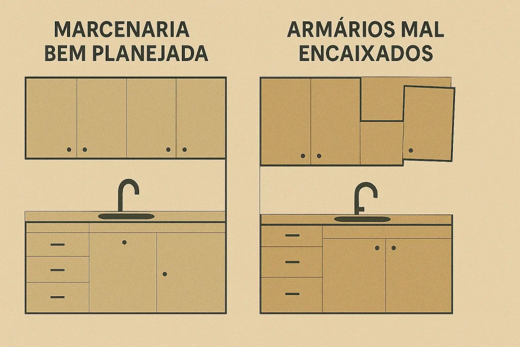 Móveis planejados são uma escolha mais inteligente
