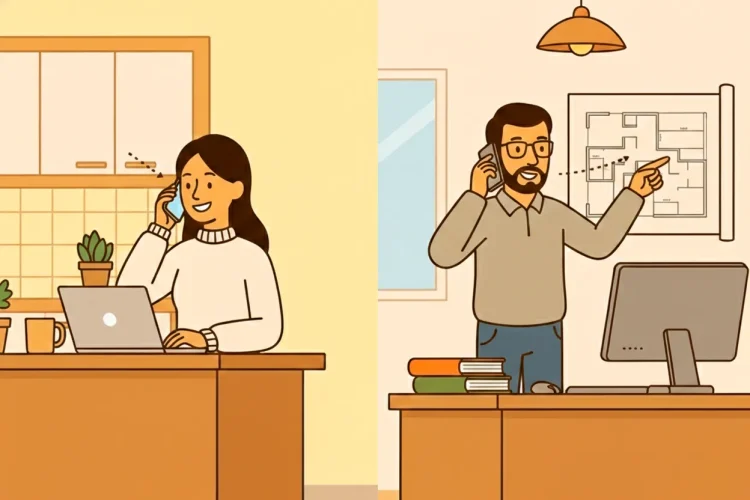 Como acompanhar a obra sem precisar ir nela ou sair de casa