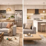 Diferenças da reforma para morar e para investir