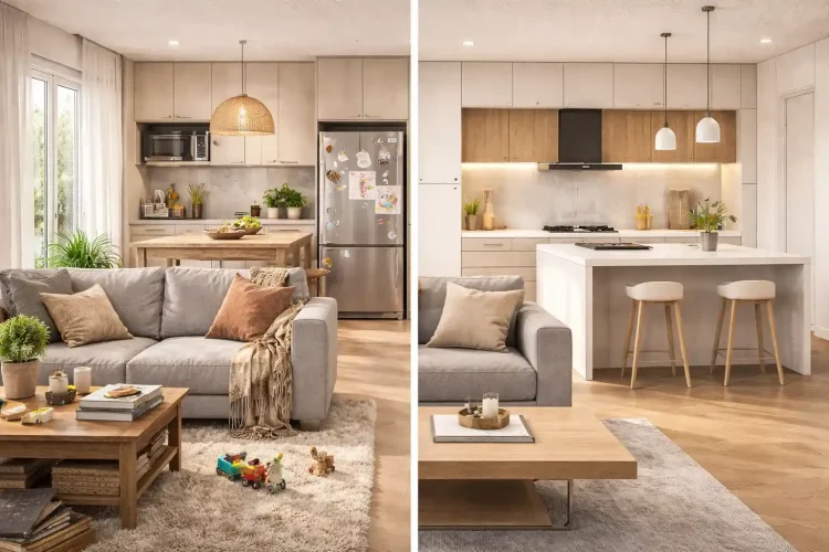 Diferenças da reforma para morar e para investir