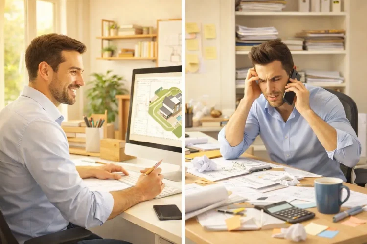 Arquiteto não deve fazer gestão de obra