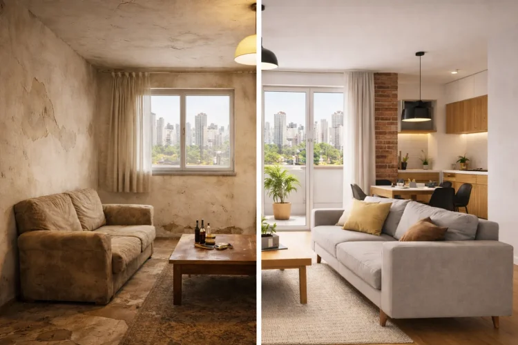 Renovar ou reformar um apartamento antigo?