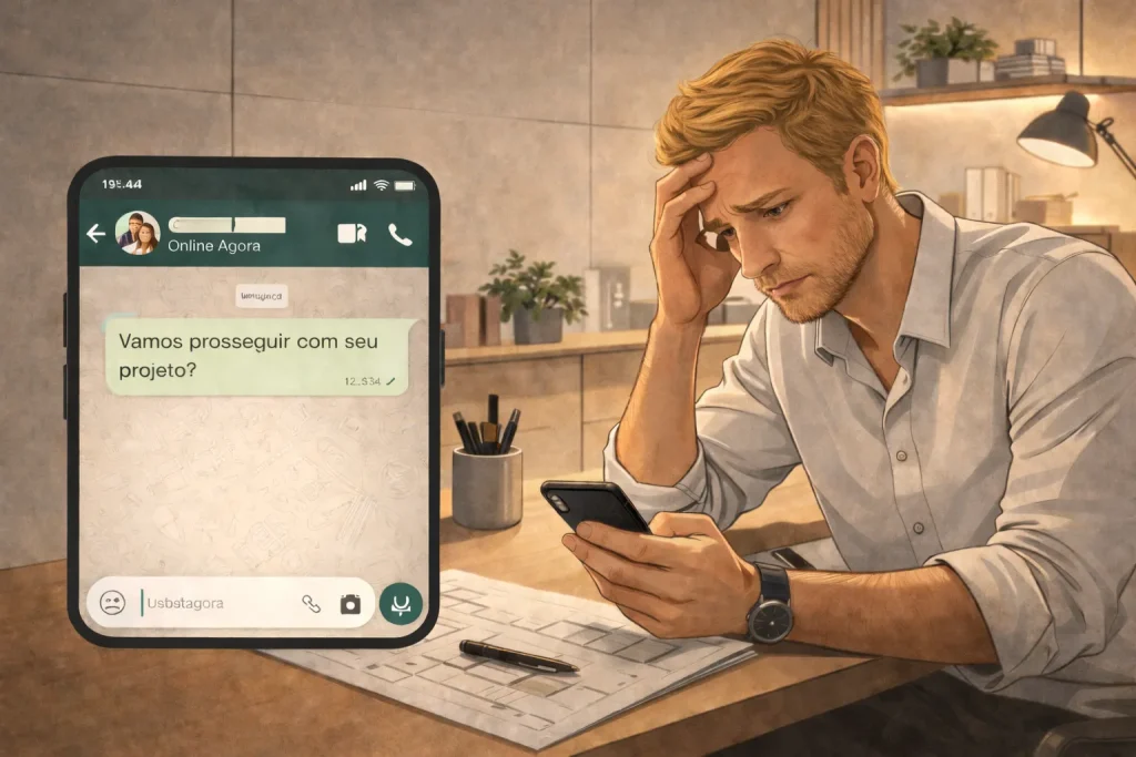 Onde o arquiteto perde o cliente antes mesmo da obra começar