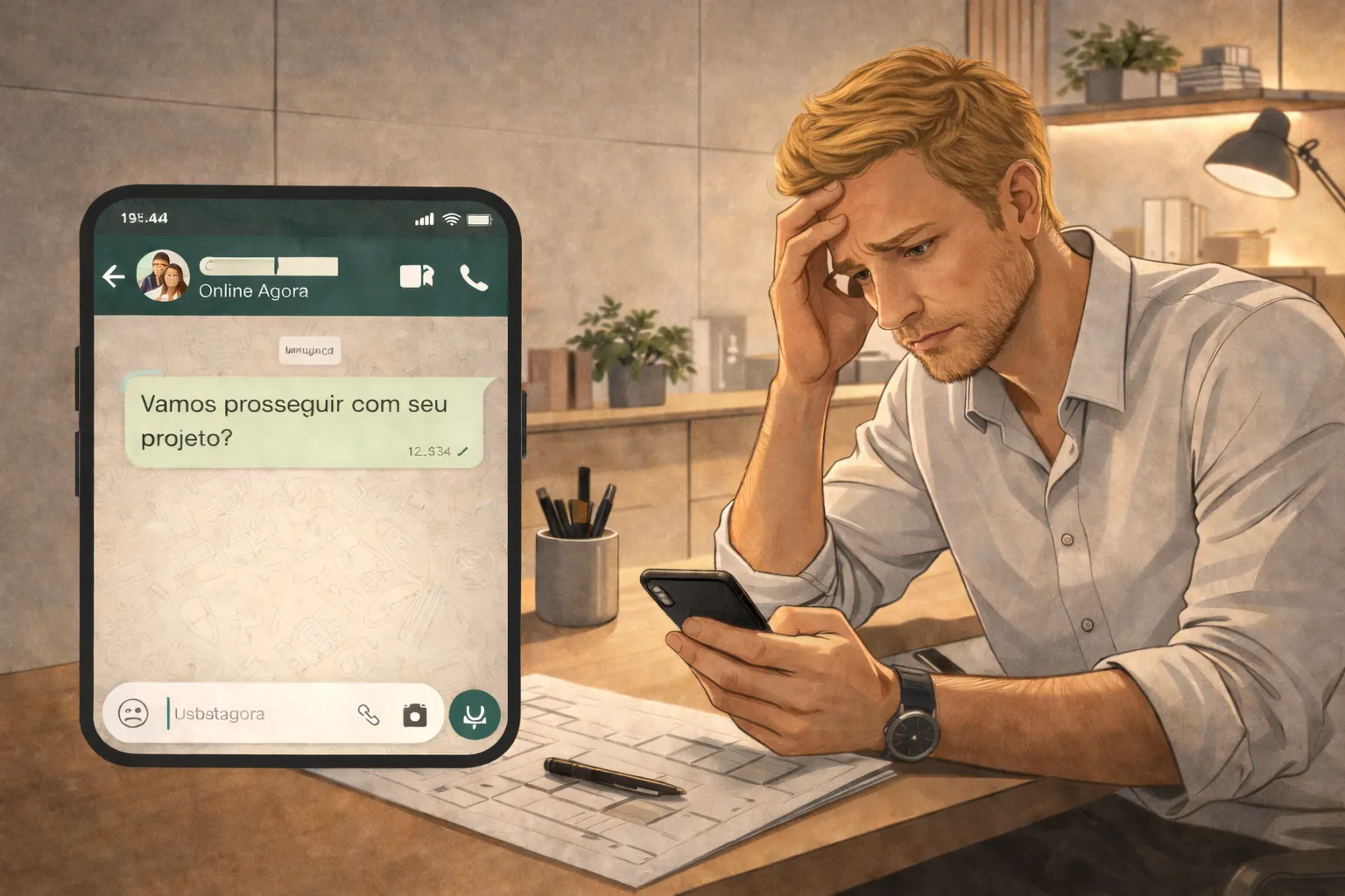 Onde o arquiteto perde o cliente antes mesmo da obra começar