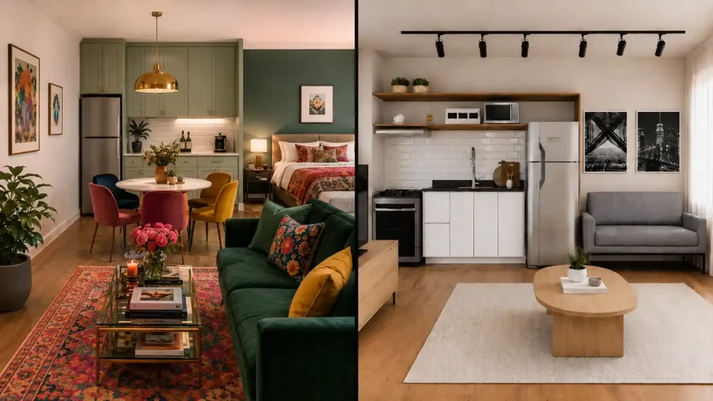 Como aproveitar o espaço de um studio?